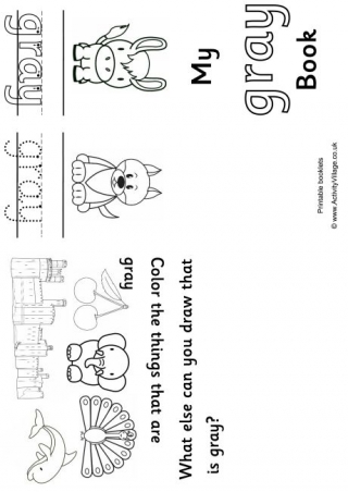 Gray Colour Booklet