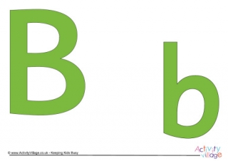 Green Display Letters