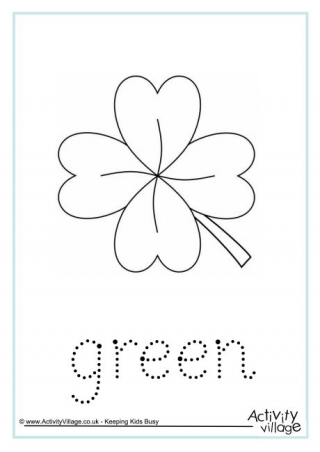 Green Word Tracing