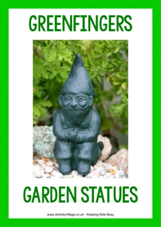 Greenfingers Garden Centre Garden Statues Poster