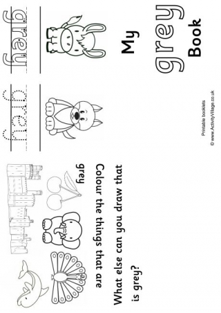 Grey Colour Booklet