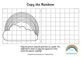 Grid Copy Rainbow