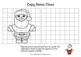 Grid Copy Santa