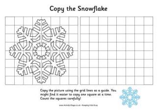 Grid Copy Snowflake