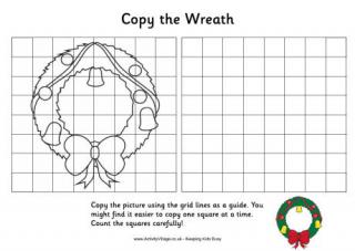 Grid Copy Wreath