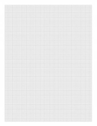 Grid Paper Bordered Squares