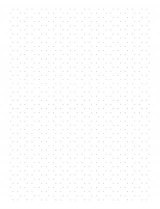 Grid Paper Hexagonal Dots