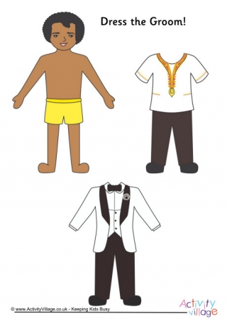 Groom Paper Doll 2