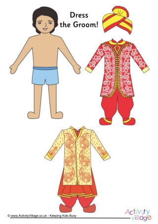 Groom Paper Doll 5