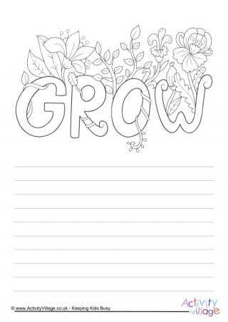 Grow Story Paper