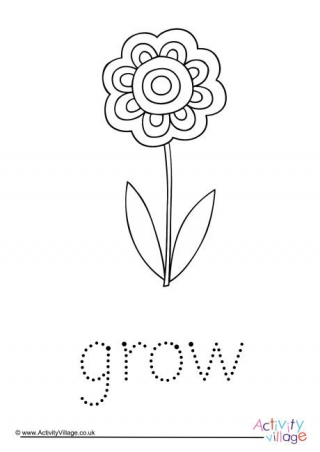 Grow Word Tracing