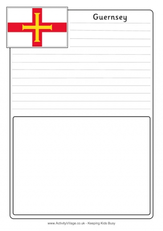 Guernsey Notebooking Page