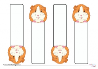 Guinea Pig Bookmarks
