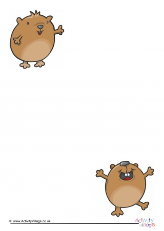 Guinea Pig Writing Paper 2