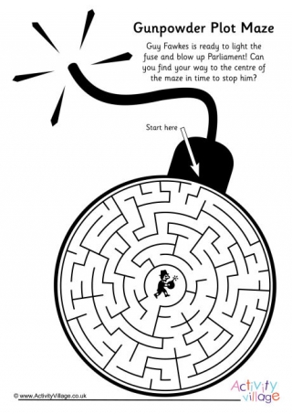 Gunpowder Plot Maze 2