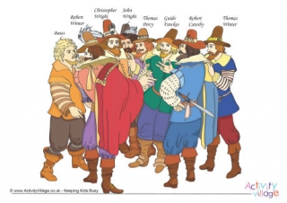 Gunpowder Plotters Poster