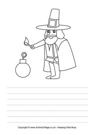 Guy Fawkes Story Paper