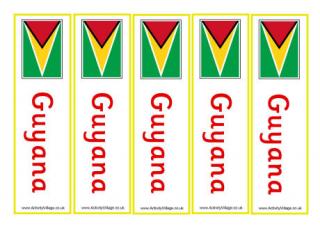 Guyana Bookmarks