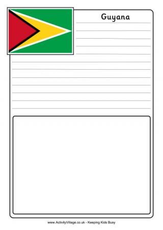 Guyana Notebooking Page