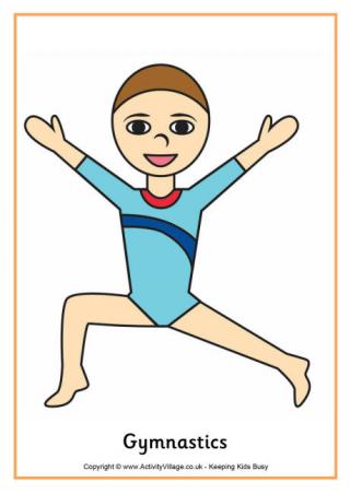 Gymnastics Poster