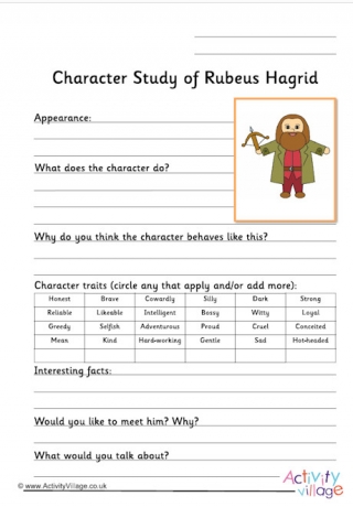 Hagrid worksheet