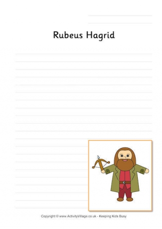 Hagrid Writing Page