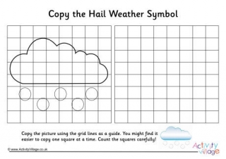 Hail Weather Symbol Grid Copy