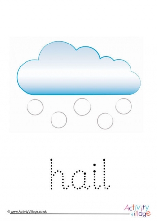 Hail Word Tracing