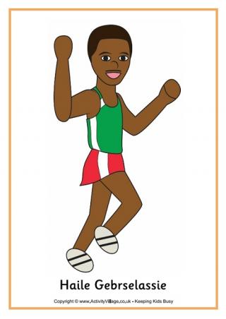 Haile Gebrselassie Poster