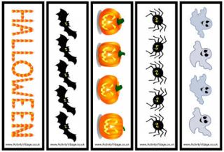 Halloween Bookmarks - Mixed