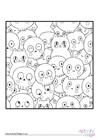 Halloween Colouring Pages