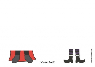 Halloween Feet Doodle Page 2