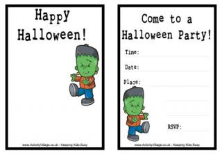 Halloween Invitation 3