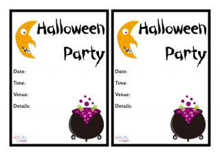 Halloween Invitation 4