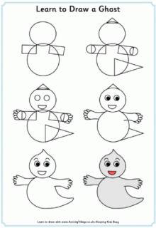 How To Draw Halloween Stuff Halloween Printables