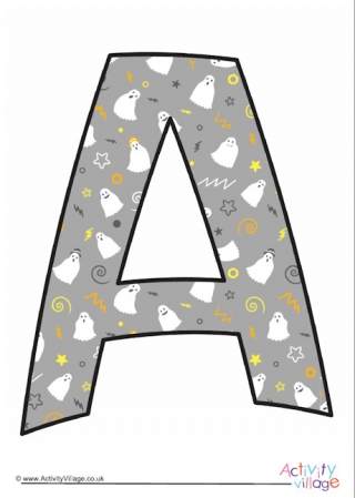 Halloween Letters and Alphabets