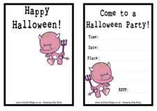 Halloween Party Invitations