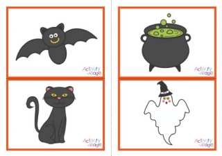 Halloween Picture Flashcards