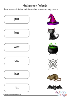 Halloween Reading Activities