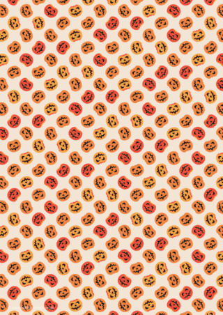 Halloween Scrapbook Paper Pumpkins