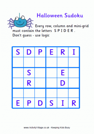 Halloween Sudoku - Medium 2