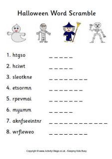 Halloween Puzzles