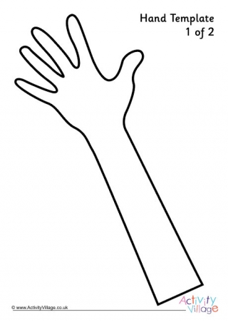 Hand template