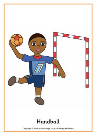 Handball Poster
