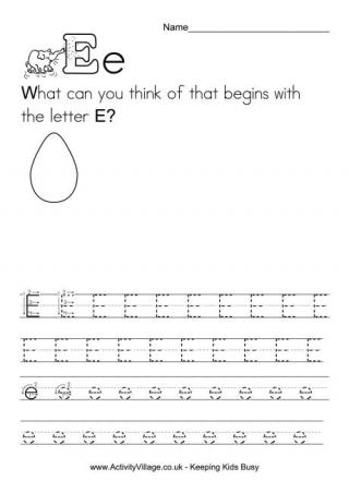 Handwriting Alphabet Worksheets