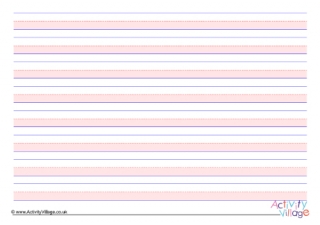 printable lined paper