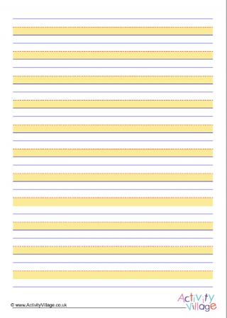 printable lined paper