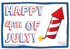 Happy 4th of July Poster