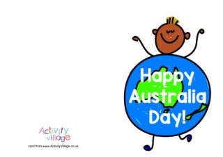 Happy Australia Day Card 1