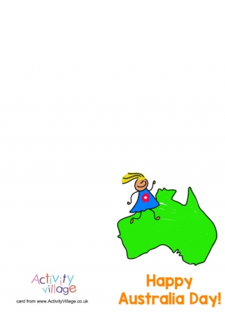 Happy Australia Day Card 2